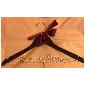 Bridal party hangers